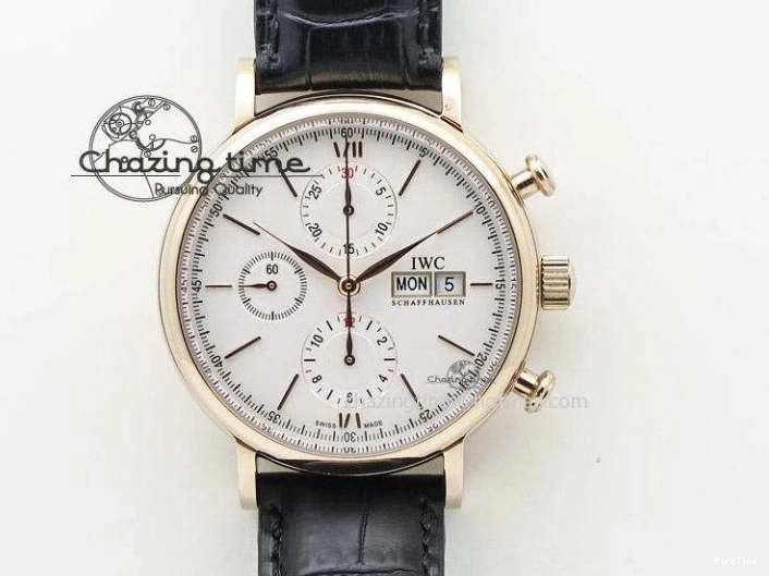 MIROTIME 0226 Big Pilot Real PR 2016 IW500917 RG ZF Best Edition Gray Dial On Brown Leather Strap A Modern 7290